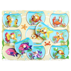 Fish Bowl Peg Puzzle